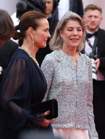 Carole Bouquet et Caroline de Monaco sont très complices