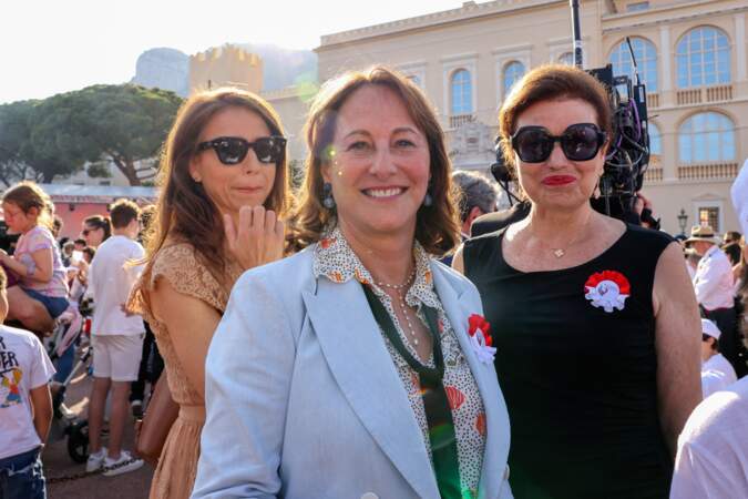 Ségolène Royal aux commémorations pour le centenaire du prince Rainier III à Monaco, le 31 mai 2023.