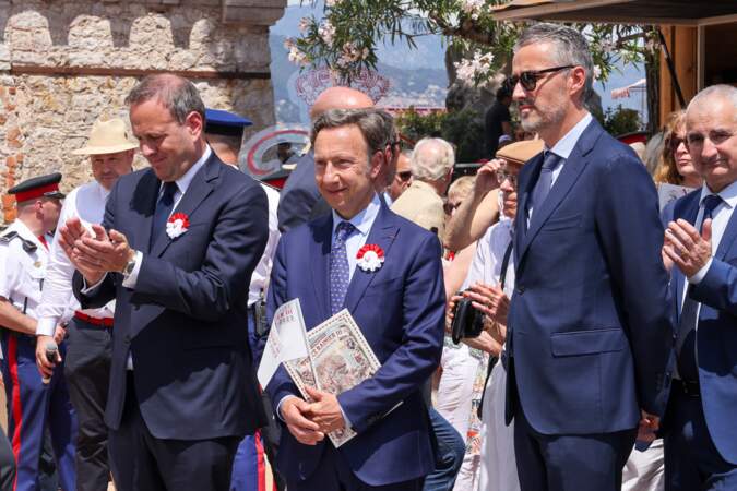 Stéphane Bern aux commémorations pour le centenaire du prince Rainier III à Monaco, le 31 mai 2023.
