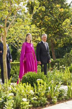Mariage du prince Hussein bin Abdullah II et Rajwa Al-Saif : le roi Philippe de Belgique et la princesse Elisabeth. 