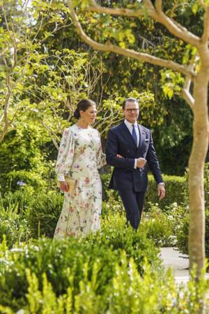 Mariage du prince Hussein bin Abdullah II et Rajwa Al-Saif : la princesse Victoria de Suède et le prince Daniel.