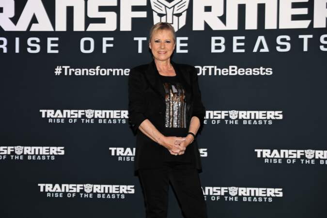 Dorothée lors de la première du film Transformers Rise of the Beats a Paris