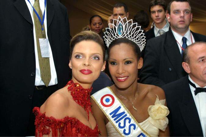 Corinne Coman, Miss France 2003, a terminé finaliste au concours de Miss Europe 2003.
