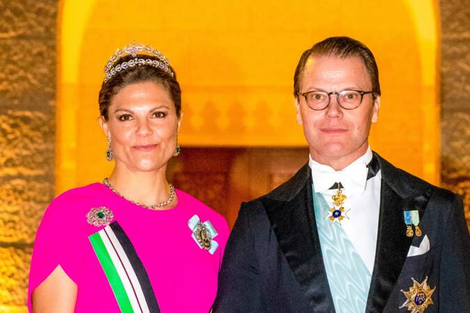 Mariage du prince Hussein bin Abdullah II et Rajwa Al-Saif : la princesse Victoria de Suède et le prince Danial