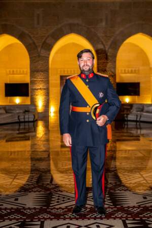 Mariage du prince Hussein bin Abdullah II et Rajwa Al-Saif : le prince Sébastien du Luxembourg