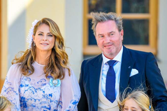 La princesse Madeleine de Suède et son mari Christopher O'Neill.