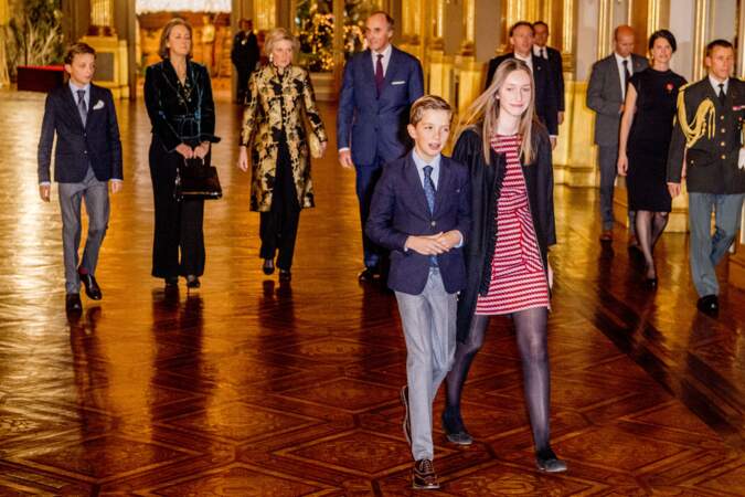 Le prince Nicolas et la princesse Luisa Maria de Belgique