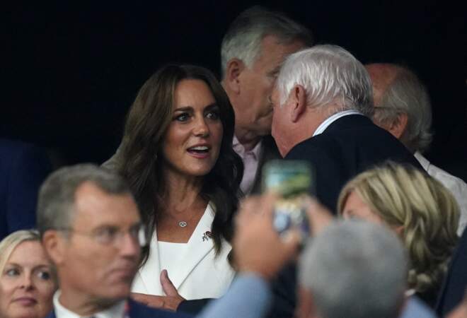 Coupe du monde de rugby - Kate Middleton assiste au match Angleterre-Argentine à Marseille