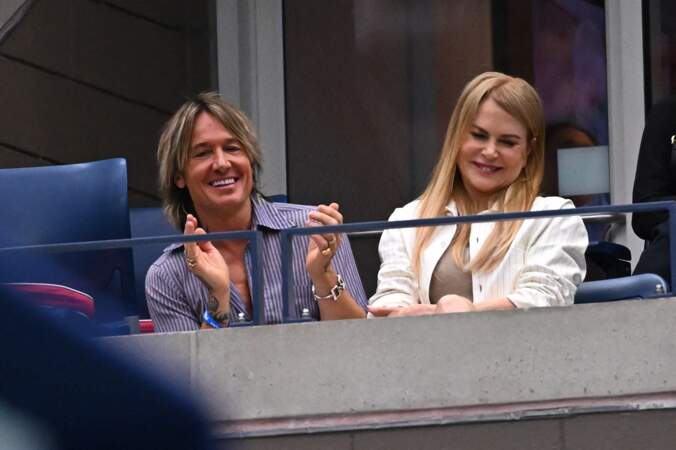Nicole Kidman et Keith Urban assistent aussi à l'US Open.