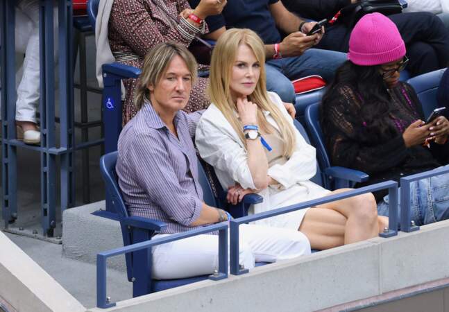 Nicole Kidman et Keith Urban assistent à l'US Open.
