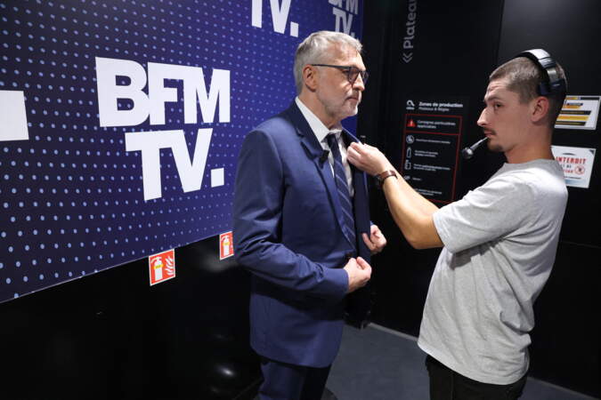 Laurent Ruquier : Découvrez Les Images De Sa Première Sur BFMTV - Voici