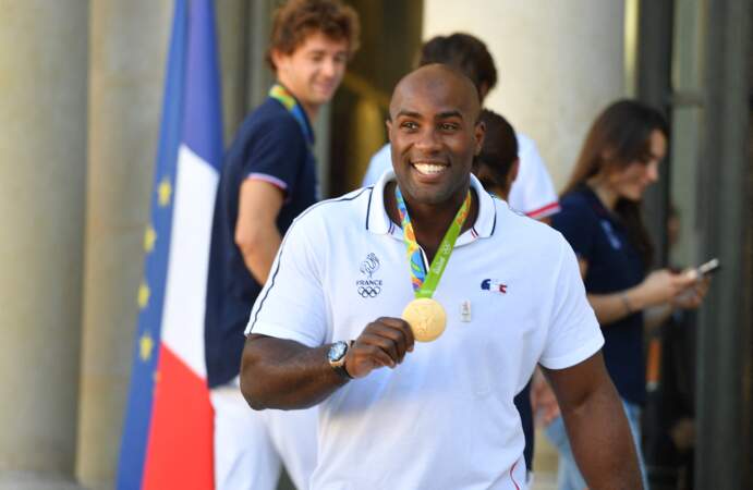 Il est le porte-drapeau de l'équipe de France aux Jeux olympiques de Rio de Janeiro en 2016, où il remporte sa deuxième médaille d'or olympique face au Japonais Hisayoshi Harasawa, devenant alors le judoka le plus titré de l'histoire et renouvelant ainsi sa suprématie dans le domaine du judo.
