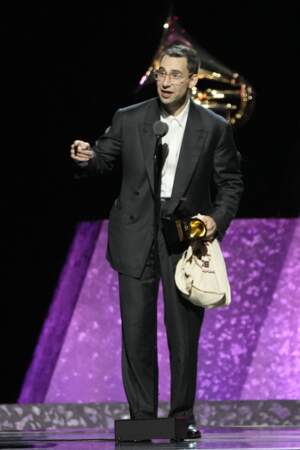 Grammy Awards : Jack Antonoff accepte le prix du producteur non-classique de l'année.