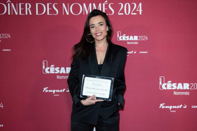 Elodie Bouchez lors du dîner des nominés des César 2024.