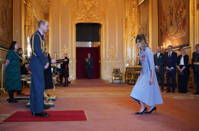 Après une pause pour s'occuper de son épouse Kate Middleton, le prince William a officiellement repris ses fonctions le 7 février 2024.