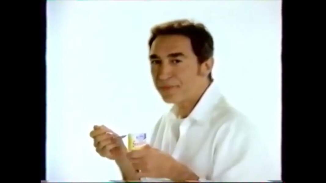 Richard Berry dans une publicité pour Sveltesse en 1998