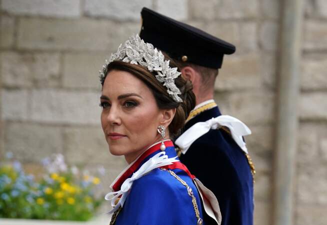 Couronnement de Charles III le 6 mai en l'abbaye de Westminster : Kate Middleton 