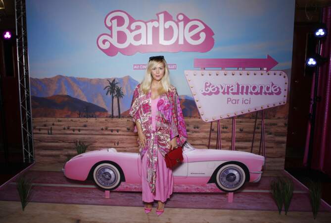 L'avant-première de "Barbie" au Grand Rex à Paris : Enora Malagré.