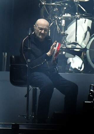 Phil Collins en concert à Paris en 2022 (71 ans)
