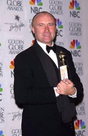Phil Collins à la cérémonie des Golden Globes en 2000 (49 ans)
