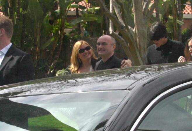 Phil Collins à Beverly Hills en 2006 (55 ans)