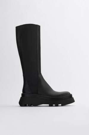 Combat boots, Zara, 59,99€ au lieu de 119€