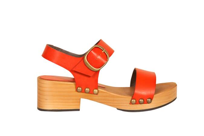 Sandales colorées, Bensimon, 135 €