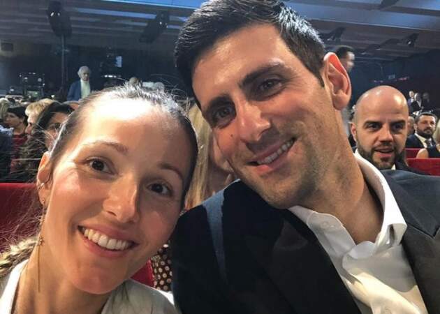 Novak Djokovic et Jelena