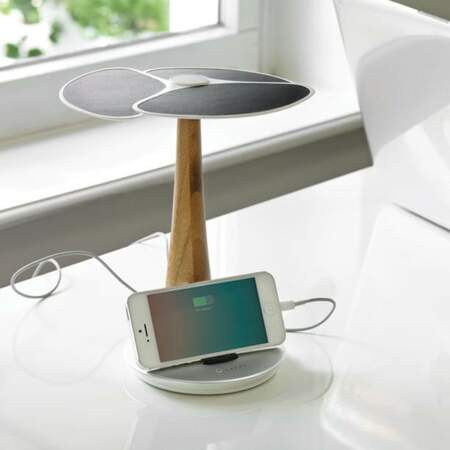 Arbre solaire Ginkgo pour recharger son téléphone, XD Design, 110€