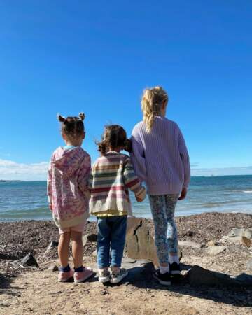 Les trois filles de Jamie Dornan, Dulcie, Alberta et Elva,