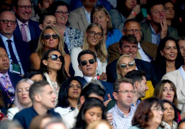 Tom Cruise et Hayley Atwell à Wimbledon