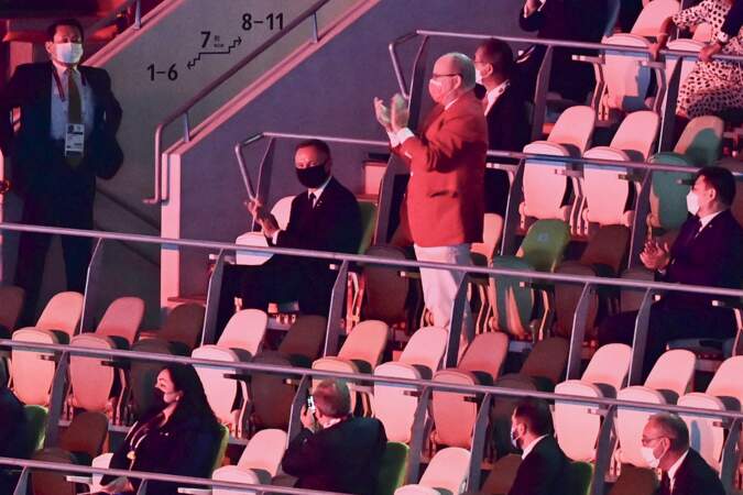 Le prince Albert II s'est rendu seul à la cérémonie d'ouverture des Jeux Olympiques de Tokyo