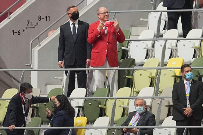 Le prince Albert II s'est rendu seul à la cérémonie d'ouverture des Jeux Olympiques de Tokyo