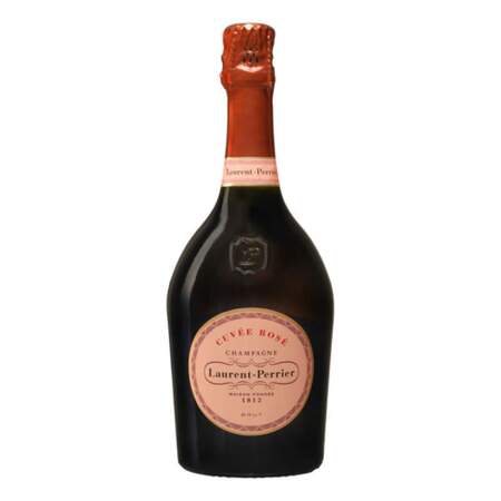 Champagne Cuvée Rosée, 63,70€, Laurent-Perrier chez Nicolas.