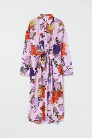 Robe fleurie H&M, 24,99 €