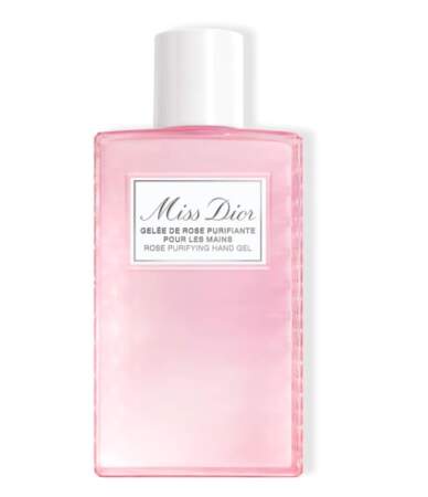 Gelée de rose purifiante pour les mains Miss Dior, Dior, 41€ les 100ml chez Sephora