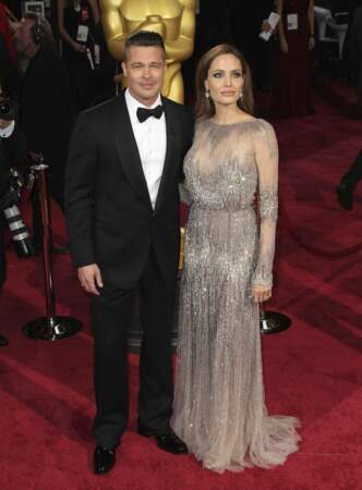 Angelina Jolie avait porté cette même robe lors des Oscars 2014