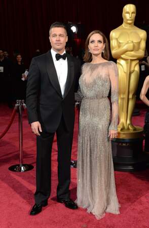 Angelina Jolie avait porté cette même robe lors des Oscars 2014