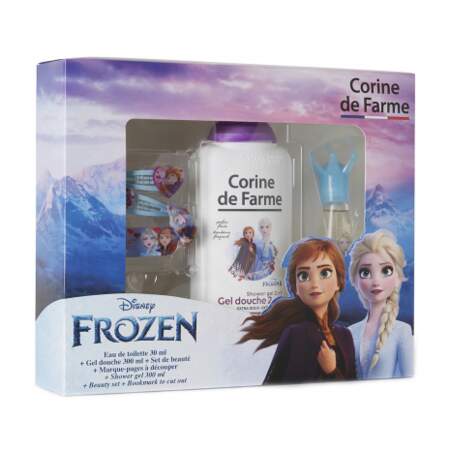 Coffret cadeau eau de toilette La Reine des Neiges 2, Corine de Farme, 11,60€