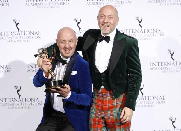 Derek McLean et Daniel Nettleton 49th International Emmy Awards in New York