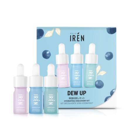 Kit découverte soin hydratant Dew Up, Irén Skin, 29€
