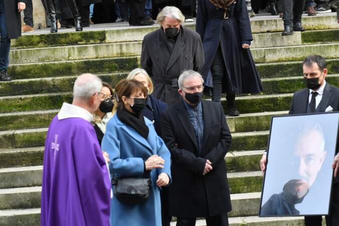 Obsèques de Jean-Jacques Beineix en l'église Saint-Roch à Paris le 20 janvier 2022