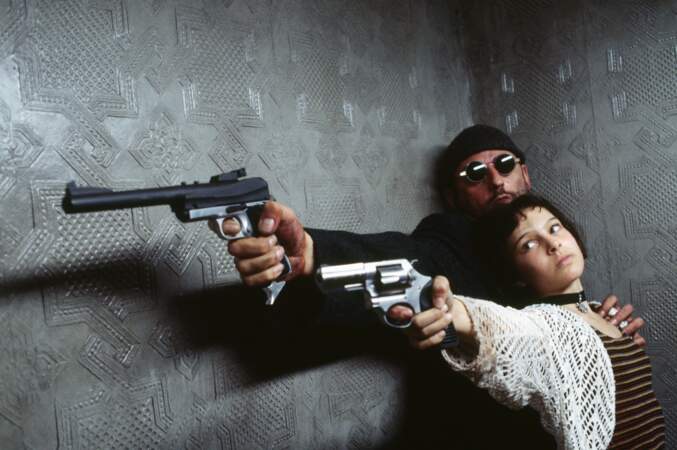 Natalie Portman et Jean Reno dans le mythique film "Leon"