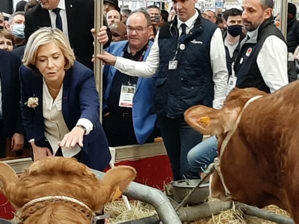Valérie Pécresse se rapprochant de nouveaux électeurs, en cette Présidentielle de 2022
