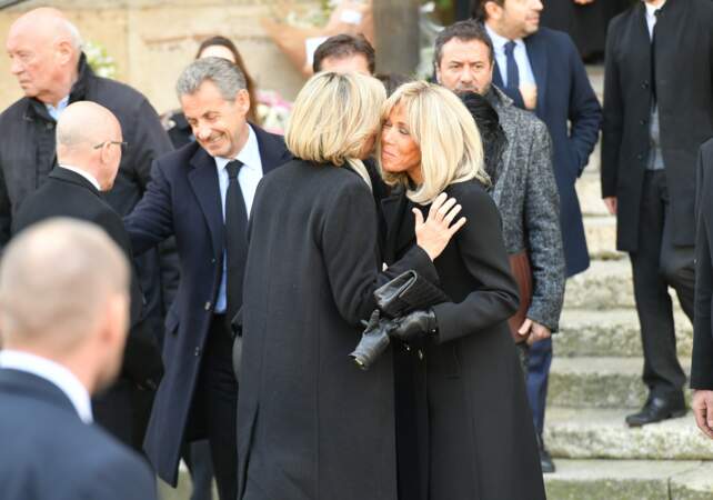 Obsèques de Jean-Pierre Pernaut : Brigitte Macron et Valérie Pécresse