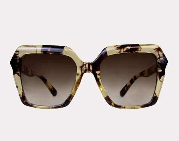 Pour les brunes : lunettes de soleil Aida.H Écaille Le Petit Lunetier, 44,99 euros