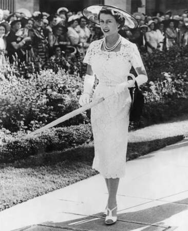 Elizabeth II en Australie en 1954