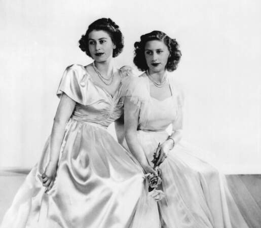 Princesse Elizabeth et princesse Margaret en 1935