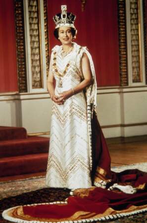 Elizabeth II pour son Jubilé d'argent en 1977
