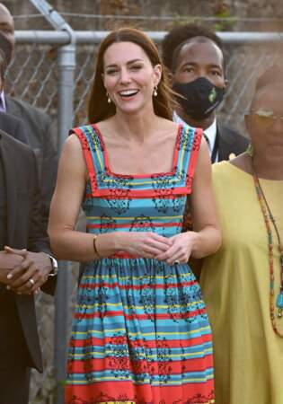 La duchesse de Cambridge porte un jonc en or de la créatrice jamaïcaine Lashawndla Bailey-Miller